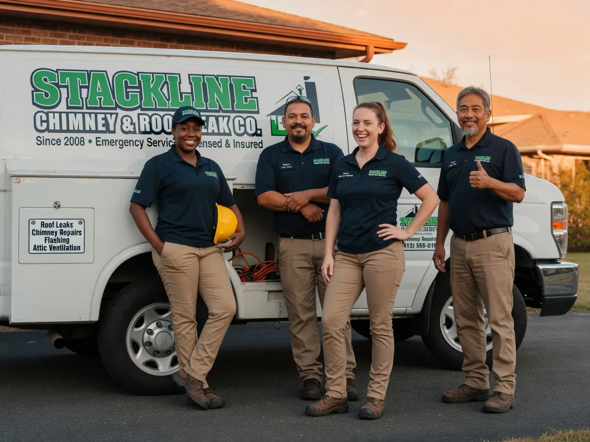 Chimney flashing repair company in Linton, ND